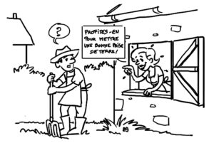 Humour Ondes électromagnétiques-Mise à la terre