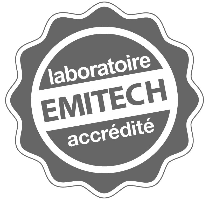 Laboratoir EMITECH accrédité