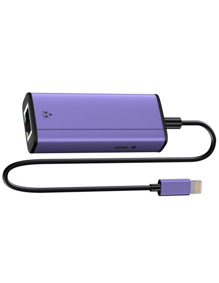 Kit réseau filaire ethernet Lightning pour iPhone, iPad, iPod Apple® Geotellurique.fr - 1