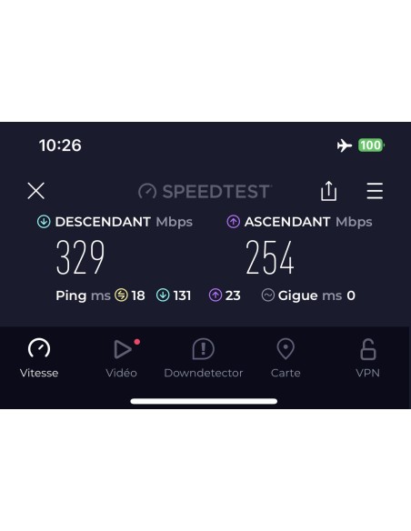 Kit réseau filaire ethernet Lightning pour iPhone, iPad, iPod Apple® Geotellurique.fr - 5