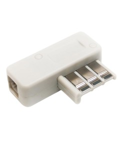 Prise téléphonique T avec connecteur RJ11 Geotellurique.fr - 1 2