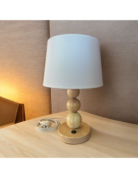 Lampe de décoration haut de gamme blindée BOLA - Fabrication artisanale française Lampeblindée.fr - 4