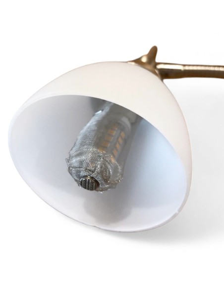 Lampe de bureau blindée en inox brossé IRONA Lampeblindée.fr - 3