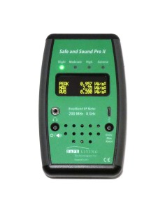 Kit mesures d'ondes semi-pro V2 Safe&Sounf Pro II + Tension Induite + ME3830B + Testeur Terre + Eléctricité sale 2