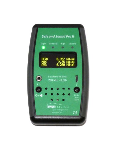 Kit mesures d'ondes semi-pro V2 Safe&Sounf Pro II + Tension Induite + ME3830B + Testeur Terre + Eléctricité sale