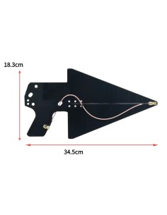 Antenne LogPer directionnelle à connecteur SMA, 600 MHz-10GHz.  - 2 2
