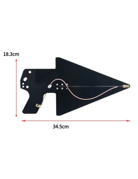 Antenne LogPer directionnelle à connecteur SMA, 600 MHz-10GHz.  - 8