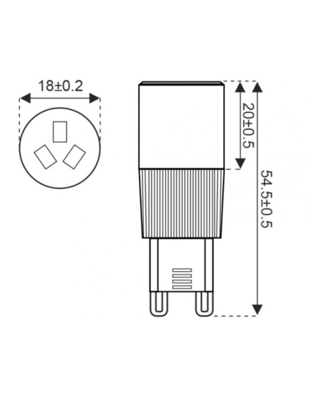 Ampoule led capsule G9 5.5 W Biologa Danell | 485 lm DANELL - 8