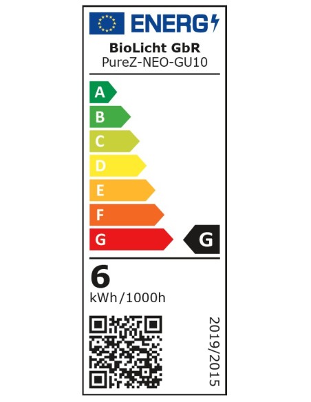 Ampoule Spot Pure-Z-Neo LED GU10 6W, 480 lm, BioLicht BioLicht - 9