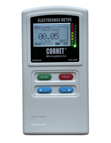 Détecteur d'ondes électromagnétiques hautes et basses fréquences Cornet ED98Pro5G