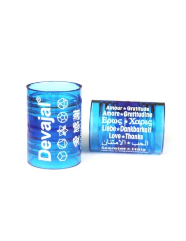 Devajal bleu vortex bouteille