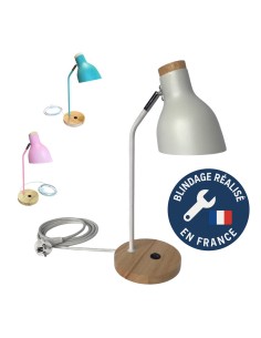 Lampe de chevet blindée Bianca (blanche, rose ou verte) Lampeblindée.fr - 21
