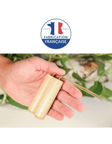 Baguettes sensitives Mini's, mini-baguettes de sourcier en bois naturel  - 1