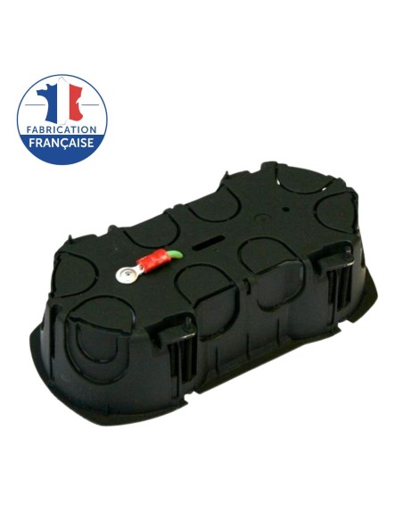 Boitier blindé double pour cloisons sèches 67 X 40 mm Générique - 1