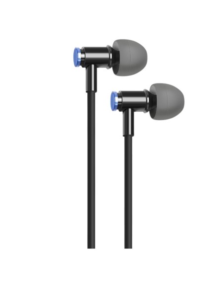 Oreillette anti ondes Ibrain à tube à air stéthoscopique FC22 - noir