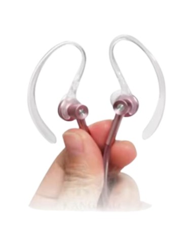 Oreillette anti ondes Ibrain à tube à air stéthoscopique FC33 - Or rosé ibrain