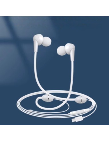 Oreillette anti ondes ibrain à tube à air stéthoscopique blanche FC26 ibrain - 5