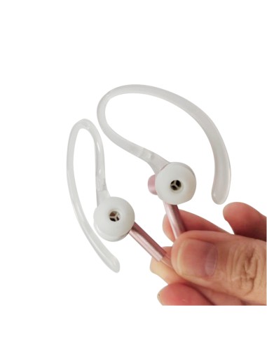 Oreillette anti ondes Ibrain à tube à air stéthoscopique FC33 - Or rosé ibrain - 1