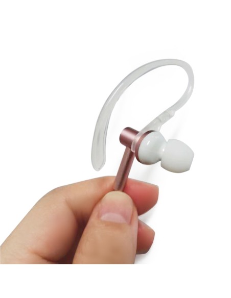 Oreillette anti ondes Ibrain à tube à air stéthoscopique FC33 - Or rosé ibrain - 1