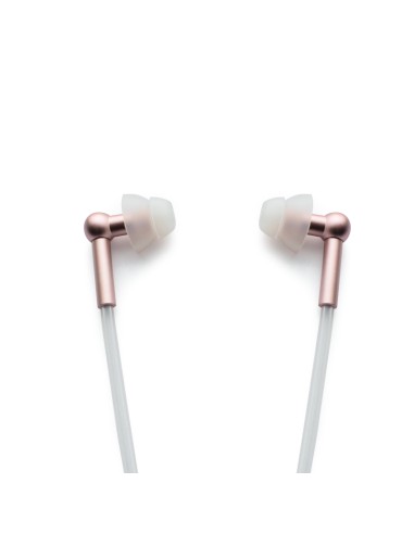 Oreillettes anti ondes ibrain à tube à air stéthoscopique FC32 - or rosé ibrain