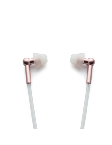 Oreillettes anti ondes ibrain à tube à air stéthoscopique FC32 - or rosé ibrain