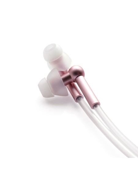 Oreillettes anti ondes ibrain à tube à air stéthoscopique FC32 - or rosé ibrain