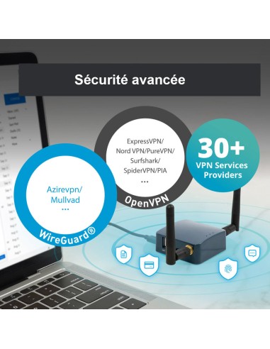 Mini-routeur portable à Rayonnements Réduits WiFi-RR (Eco-WiFi) optimisé Geotellurique Geotellurique.fr - 5