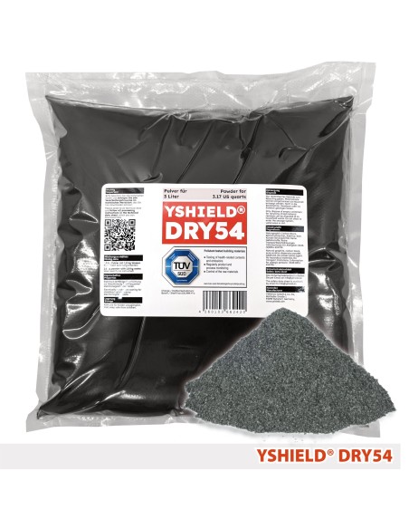 Peinture anti ondes hautes et basses fréquences DRY54 Yshield (Poudre pour 3 litres) YSHIELD - 1