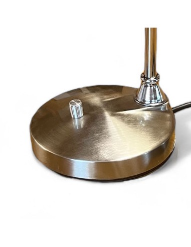 Lampe de bureau blindée en inox brossé SELENA Lampeblindée.fr - 5