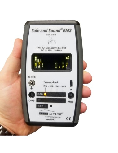 Mesureur basses fréquences et de tension corporelle - Safe and Sound EM3  - 2