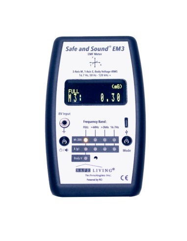 Mesureur basses fréquences et de tension corporelle - Safe and Sound EM3  - 1