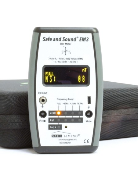 Mesureur basses fréquences et de tension corporelle - Safe and Sound EM3  - 3