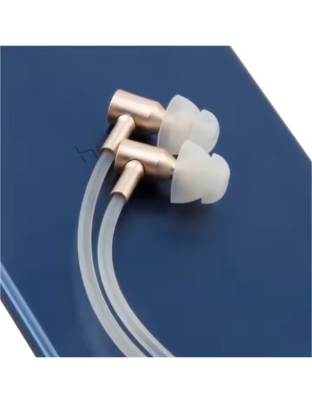 Oreillette anti ondes ibrain à tube à air sthétoscopique Or FC31-E -1