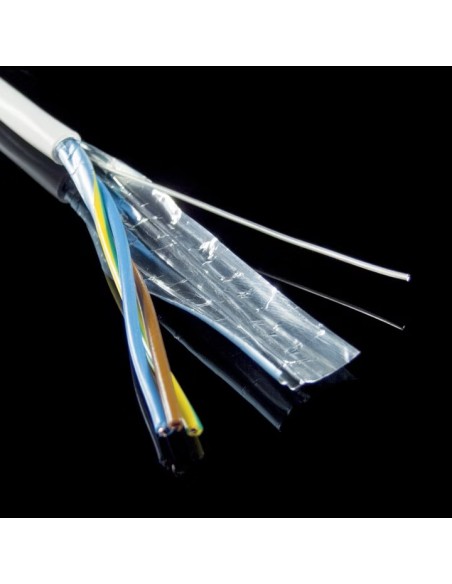 Câble blindé rigide 5G2,5 pour installation électrique biocompatible - 25m DANELL - 3