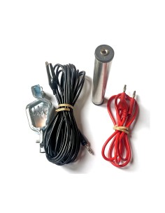 Testeur de tension induite professionnel à électrode de main en Inox Geotellurique.fr - 1 2