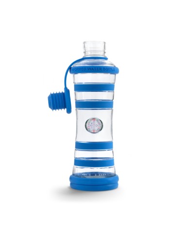Gourde i9 revitalisante bleu relaxation 650mL  - bouteille i9 - bouteille i9 bleu - bouteille informee i9