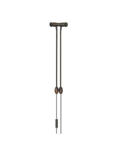 Oreillette anti ondes AIRCOM A6 AIRTUBE noires - USB-C - ALEX AIRCOM - 1 2