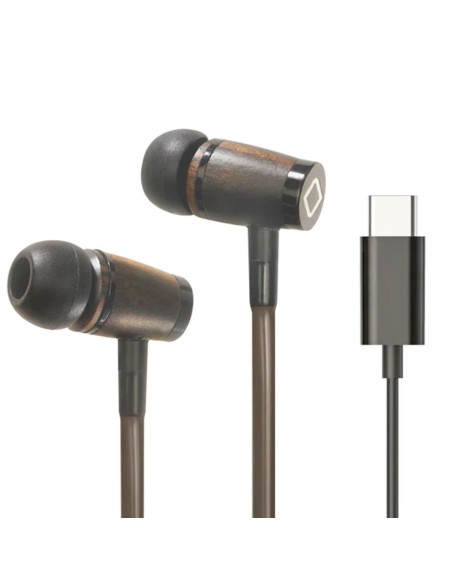 Oreillette anti ondes AIRCOM A6 AIRTUBE noires - USB-C - ALEX AIRCOM - 1