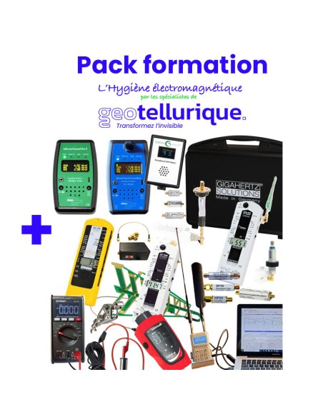 Pack Ultime "ProV5" : Gigahertz Solutions MK70-3D+2.2 + Safe&Sound mmWave+Pro2 + TI Pro + EMI Meter + Tohm-e + RF-Explorer Geote