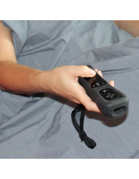 Couverture anti ondes en tissu Steel-Gray