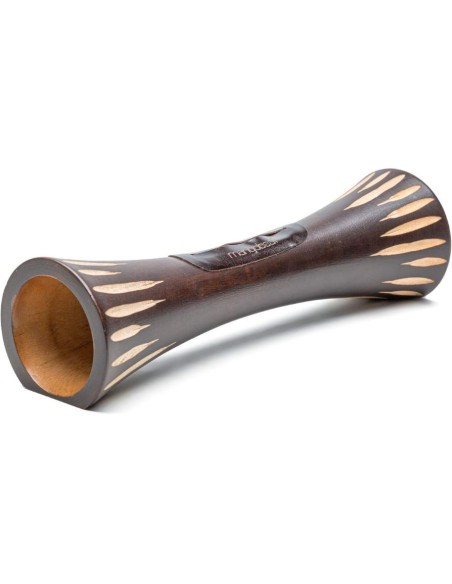 Mangobeat - Enceinte en bois de wengé - soleil - 35 cm 
enceinte en bois - amplificateur de son en bois