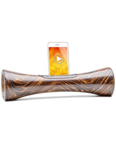Mangobeat loupe 35 cm – Enceinte en bois et sans ondes Générique - 1