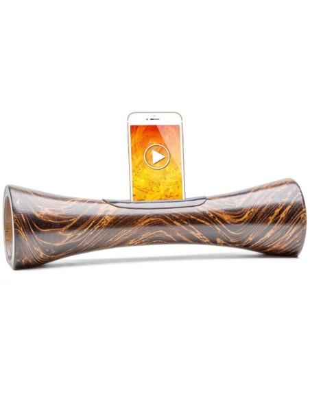 Mangobeat loupe 35 cm – Enceinte en bois et sans ondes Générique - 1