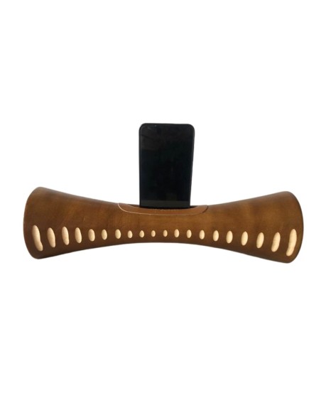 Mangobeat marron note 35 cm – Enceinte en bois et sans ondes Générique - 4