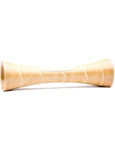 Mangobeat naturel zèbre 35 cm – Enceinte en bois et sans ondes Générique - 1