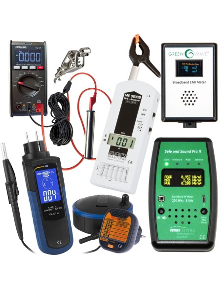 Pack ME3830B + Safe & Pro 2 + Tension Induite + Elec sale EMI meter + PCE-ECT-50 "ProV1" Geotellurique.fr - 1