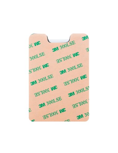 Porte-cartes adhésif double couche Spiro® simili-cuir – SG4 Spiro® - 3