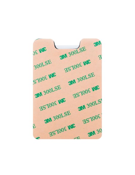 Porte-cartes adhésif double couche Spiro® simili-cuir – SG4 Spiro® - 3