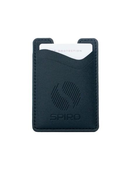 Porte-cartes adhésif double couche Spiro® simili-cuir – SG4 Spiro® - 4