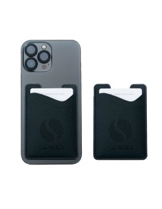 Porte-cartes adhésif double couche Spiro® simili-cuir – SG4 Spiro® - 4 2